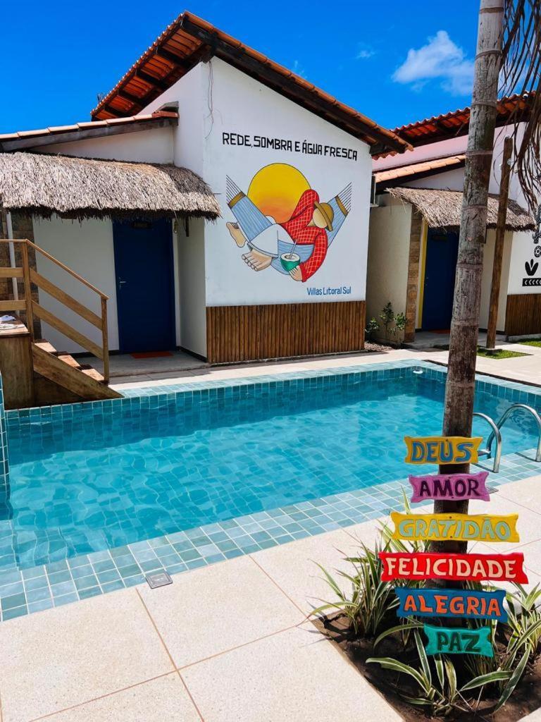 Flats Villas Litoral Sul - Praia Pontal Do Peba - Piacabucu - Al Exteriör bild